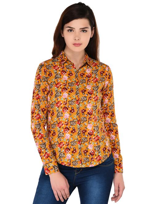 floral long sleeved shirt - 15613011 - Very Small Image - 1
