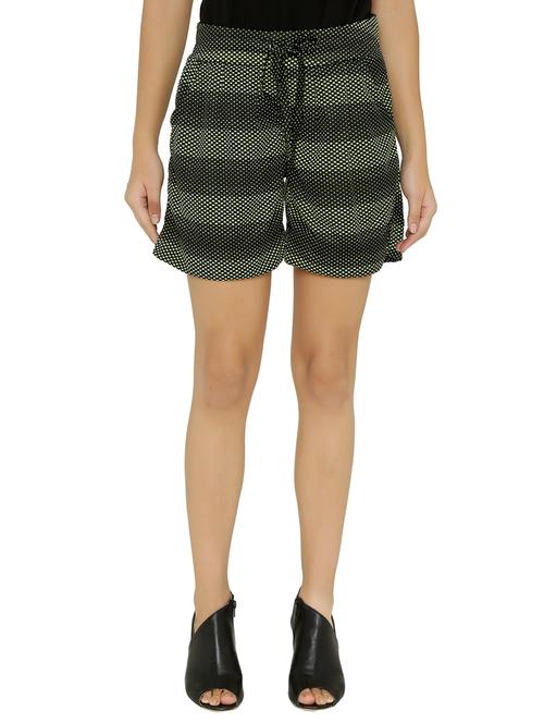 tie-knot detail printed shorts - 15614575 - Very Small Image - 1