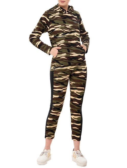 camouflage print active wear set - 15614703 - Very Small Image - 1