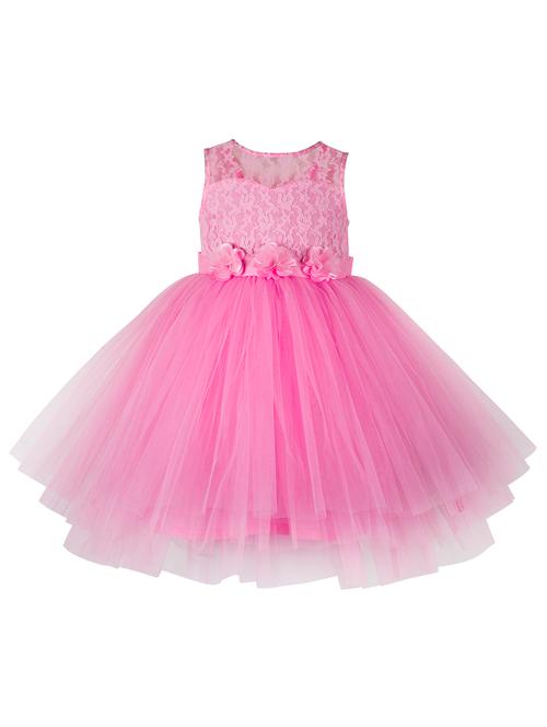 pink net frock - 15615263 - Very Small Image - 1