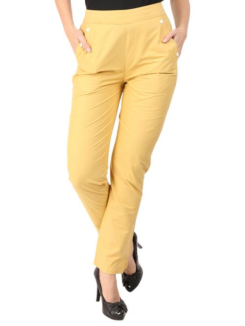 high waist flat front trouser - 15616733 - Very Small Image - 1
