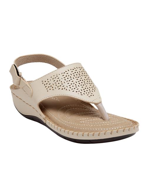 beige back strap sandals - 15620461 - Very Small Image - 1