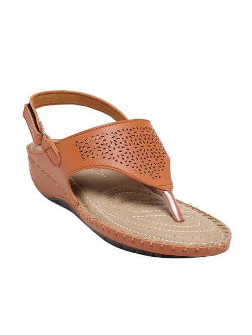 tan back strap sandals - 15620462 - Very Small Image - 1