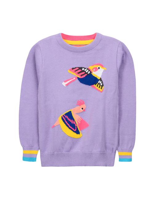 purple cotton cardigan - 15620468 - Very Small Image - 1