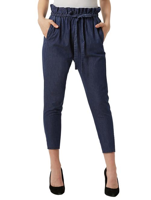 tie-up waist paper bag trouser - 15624540 - Very Small Image - 1