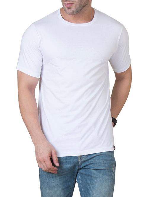 white cotton t-shirt - 15624599 - Very Small Image - 1