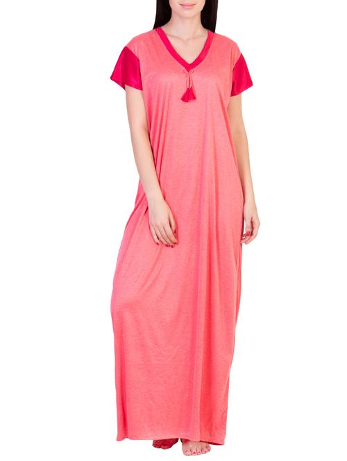 tassel detail nightwear gown - 15626894 - Very Small Image - 1