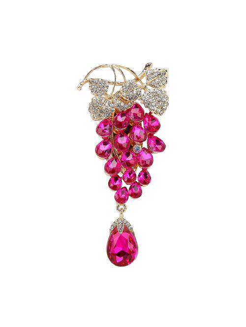 pink tone brooch - 15627733 - Very Small Image - 1