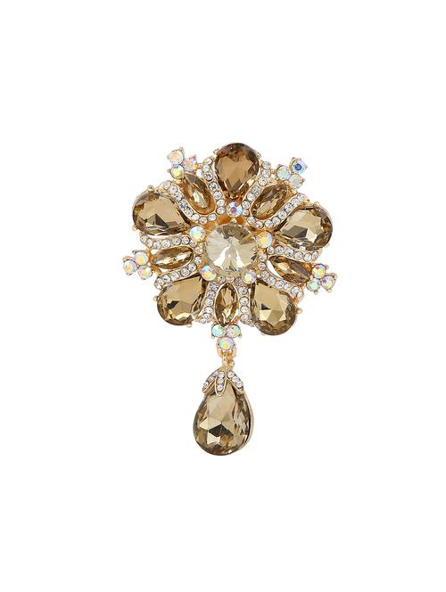gold metal brooch - 15627778 - Very Small Image - 1