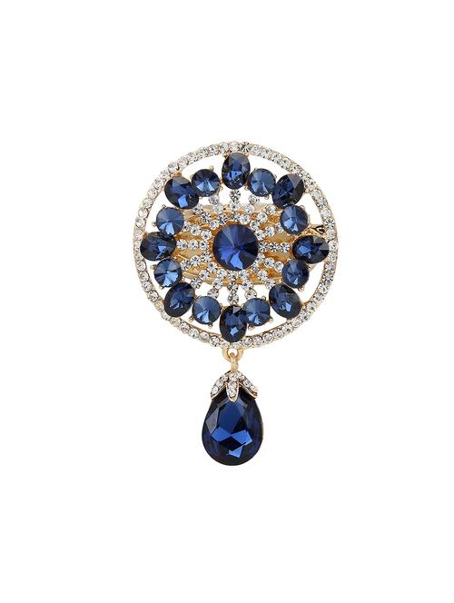 blue metal brooch - 15627795 - Very Small Image - 1