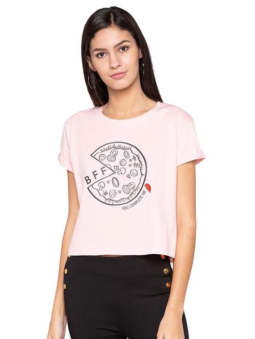 graphic print boxy tee - 15628945 - Very Small Image - 1
