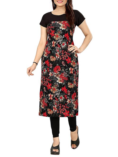 floral straight kurta - 15629765 - Very Small Image - 1