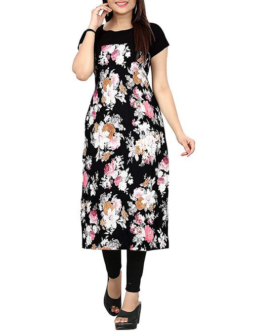 floral straight kurta - 15629769 - Very Small Image - 1
