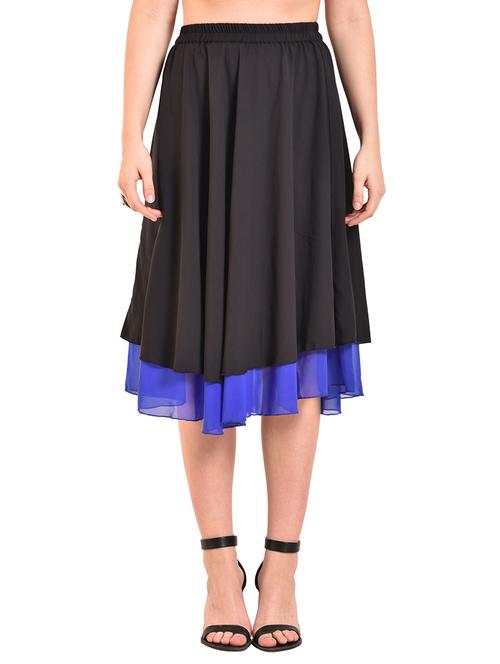 elasticated waist layered skirt - 15631845 - Very Small Image - 1