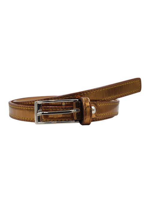 brown leatherette (pu belt - 15632389 - Very Small Image - 1