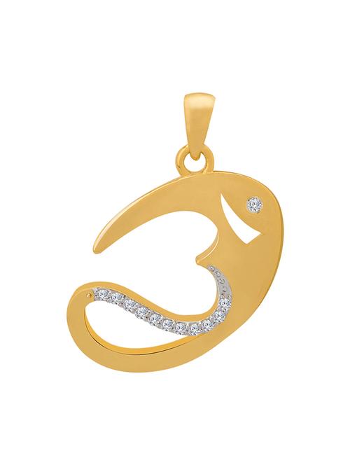 gold brass pendant - 15635730 - Very Small Image - 1