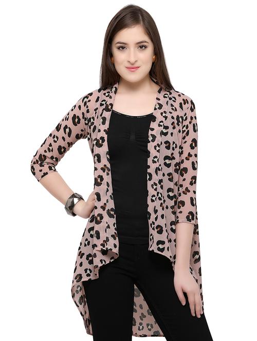animal printed shrug - 15637700 - Very Small Image - 1