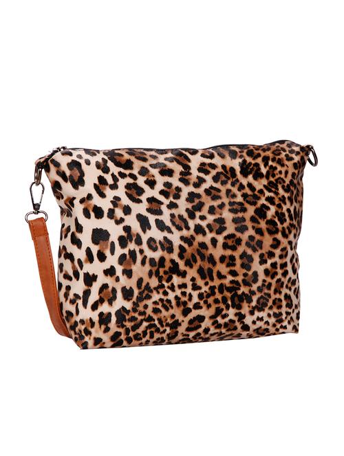 brown fur sling bag - 15640547 - Very Small Image - 1