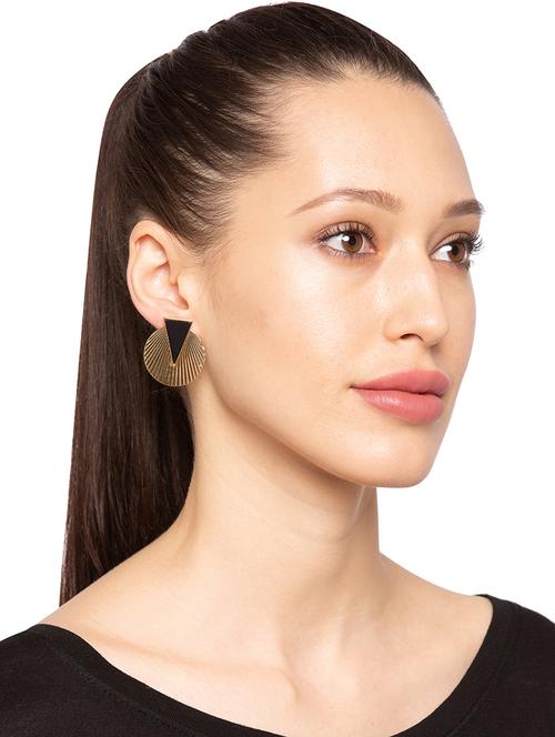 gold tone earrings - 15641151 - Very Small Image - 1