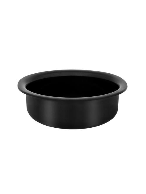 hardanodised langadi tope, dia- 27.5 cm,3mm, 2500 ml, aluminium, black - 15642556 - Very Small Image - 1