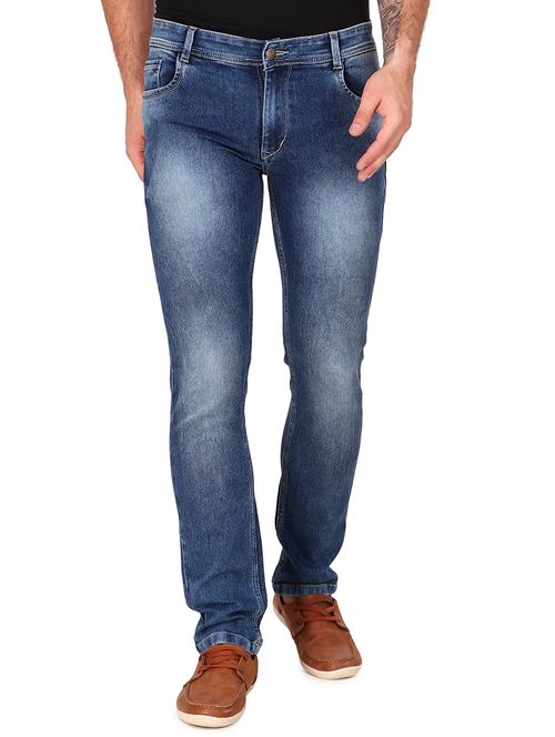 dark blue denim washed jeans - 15644484 - Very Small Image - 1