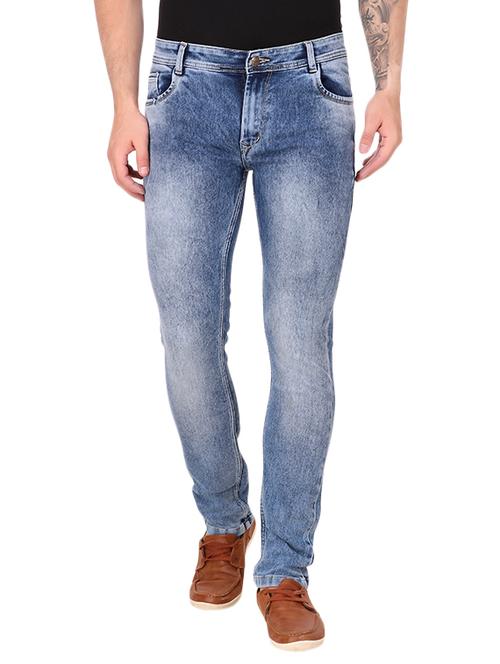 light blue denim washed jeans - 15644485 - Very Small Image - 1