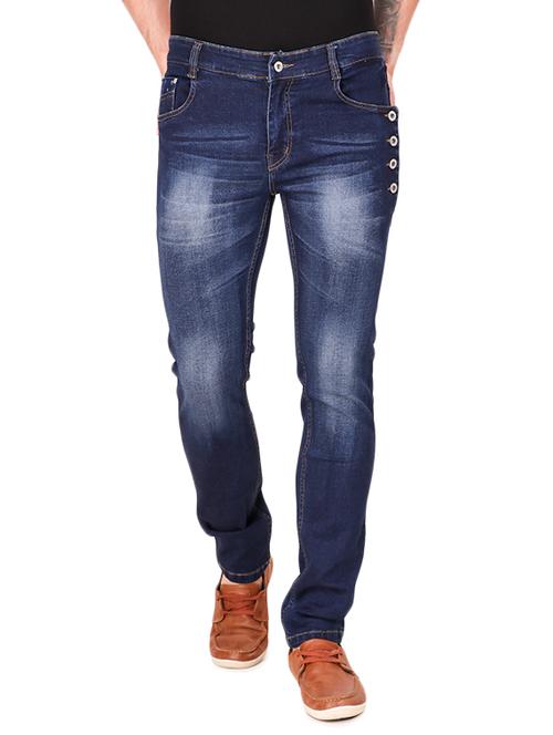 dark blue denim washed jeans - 15644488 - Very Small Image - 1