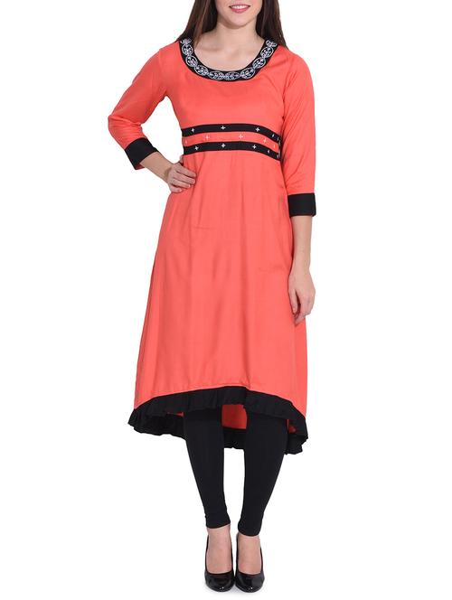 women's asymmetric kurta - 15645851 - Very Small Image - 1