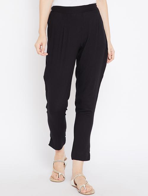 high waist flat front trouser - 15648794 - Very Small Image - 1