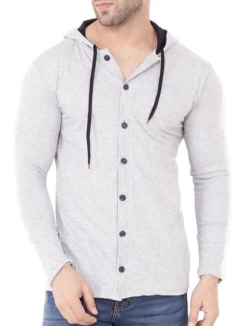 grey cotton t-shirt - 15651722 - Very Small Image - 1
