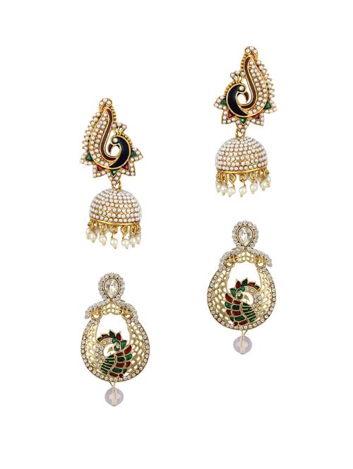 earrings combo - 15652465 - Very Small Image - 1