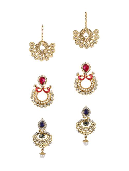 earrings combo - 15652507 - Very Small Image - 1