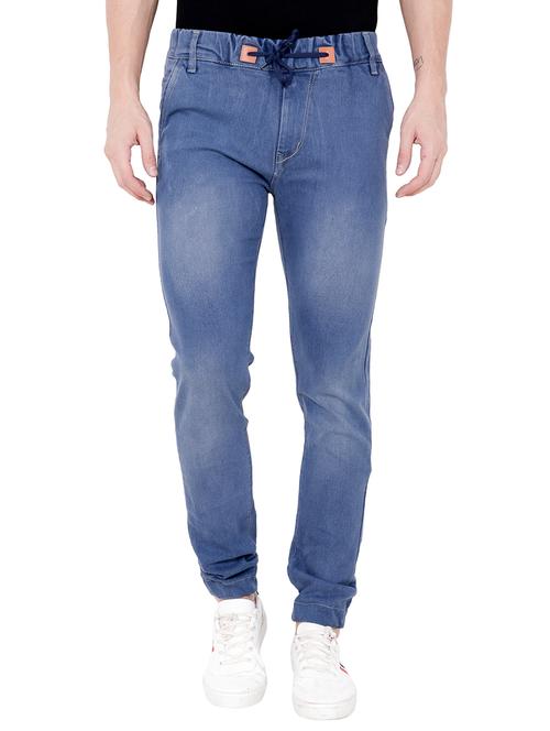 blue denim joggers - 15652529 - Very Small Image - 1