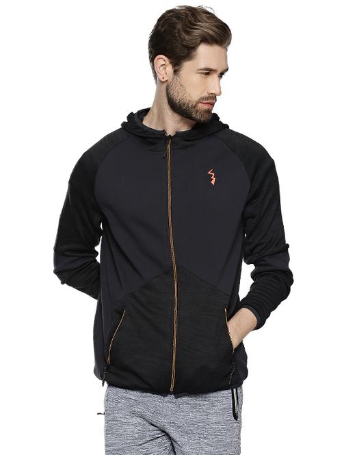 black polyester casual jacket - 15652753 - Very Small Image - 1