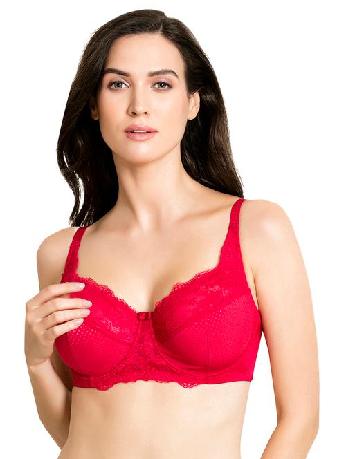 under wired lace detail bra - 15652841 - Very Small Image - 1