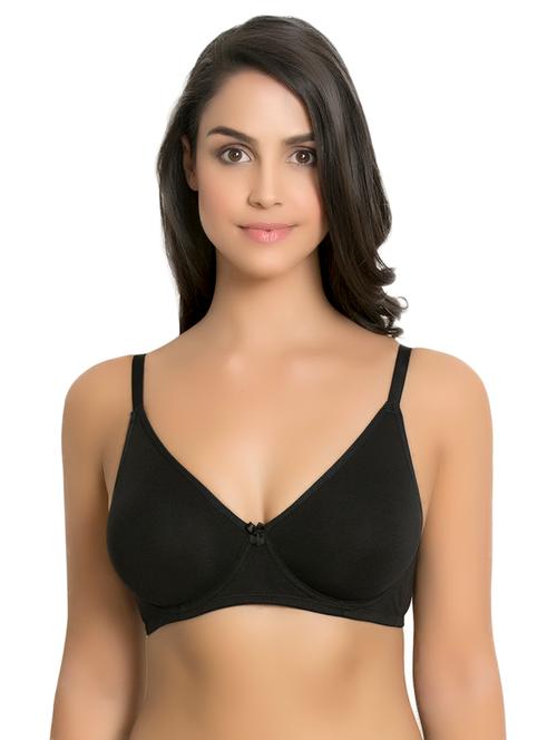 bow patch solid bra - 15652857 - Very Small Image - 1