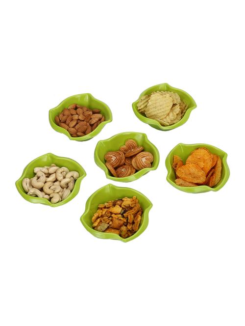 exclusive designer colorful plastic bowl set in attractive hanging gift packing set of 6 - 15653045 - Very Small Image - 1