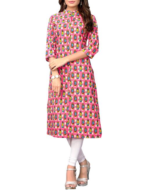 women's straight kurta - 15654090 - Very Small Image - 1