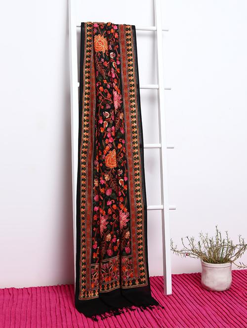 multi colored pashmina shawl - 15655359 - Very Small Image - 1