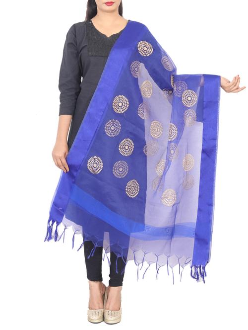 organza embroidered dupatta - 15655498 - Very Small Image - 1