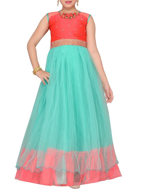 blue net gown - 15655547 - Very Small Image - 1