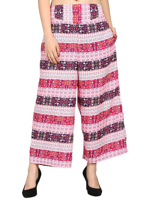 high waist straight palazzo - 15655630 - Very Small Image - 1