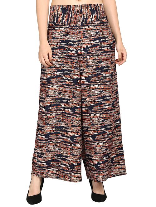 high waist flared palazzo - 15655631 - Very Small Image - 1