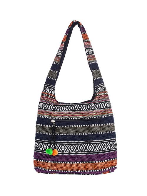 multi colored canvas handbag - 15655877 - Very Small Image - 1