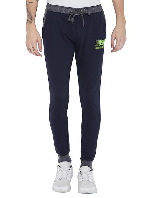 navy blue cotton jogger - 15657683 - Very Small Image - 1