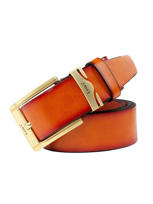 orange leatherette belt - 15658860 - Very Small Image - 1