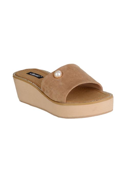 beige slip on flip flop - 15658938 - Very Small Image - 1