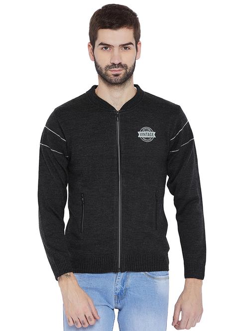 black wool pullover - 15670346 - Very Small Image - 1