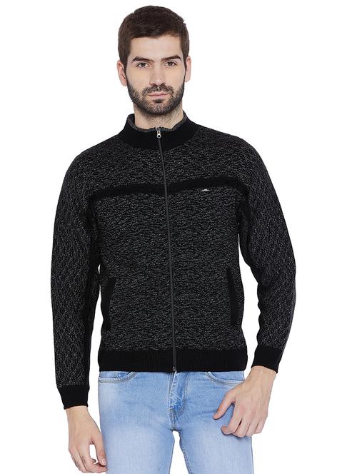black wool pullover - 15670348 - Very Small Image - 1