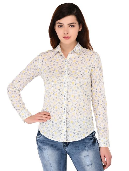 printed long sleeved shirt - 15671141 - Very Small Image - 1